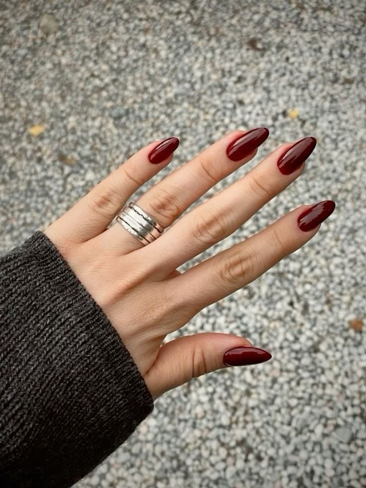 Манікюр зима-2025-2026 - модні відтінки зимового манікюру в 2025 році