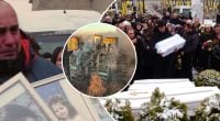 Тато колише труну із загиблим синочком: Тернопіль прощається із загиблою родиною
