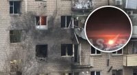 В небі червоний вогонь, а росіяни здригались від вибухів: Росію атакували дрони