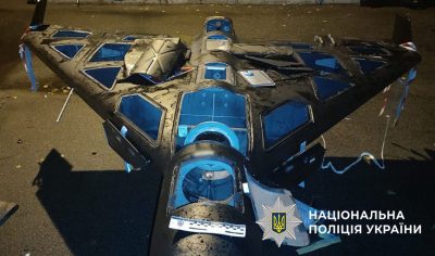 Перевозив "шахед" на даху авто: поліція затримала киянина