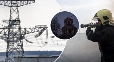 Удари по енергетиці, вимкнення світла