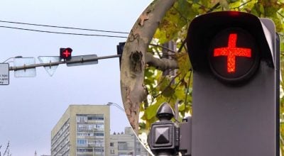 Водіям варто знати: у Києві з'явились незвичайні світлофори