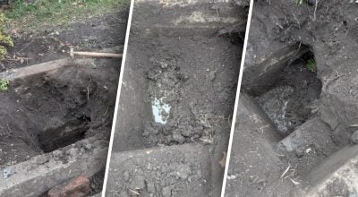 Чоловік знайшов дивну скриню в саду