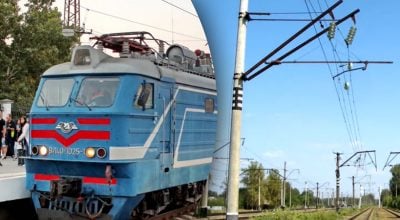  Навіщо на стовпах уздовж залізниці наносять білі смужки