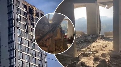 Стіни обрушилися прямо на ліжко: люди дивом вижили під час атаки на Київ