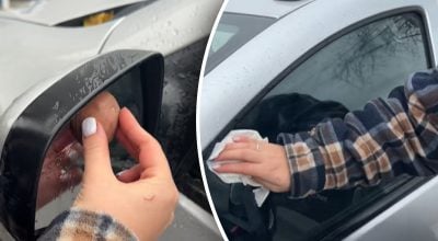 Як захистити бокові дзеркала автомобіля від дощу: бюджетний лайфхак
