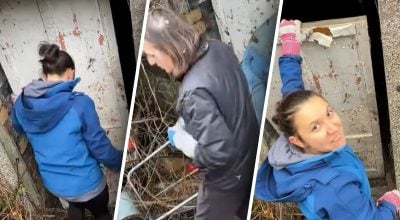 Жінка купила будинок і знайшла в саду загадкові двері: за ними була шокуюча знахідка