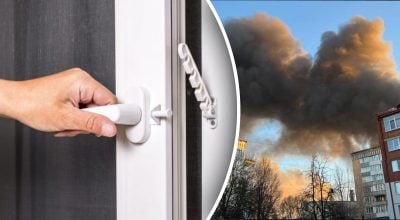 окно, последствия атаки на Тернополь