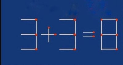 Дитяча головоломка із сірниками, яку вирішать не всі дорослі