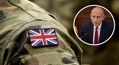 Джон Гилли, британские войска