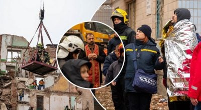 Три дні чекав під руїнами в Тернополі: знайдено тіла дітей і дружини чоловіка, який вижив