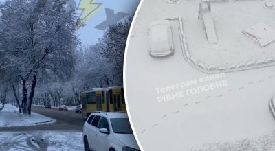 Частину регіонів України засипало снігом: де лютує сильна негода