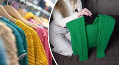 Як категорично не можна зберігати светр на вішаку: лайфхак врятує гору одягу