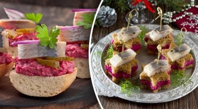 Закуска з оселедцем - рецепт