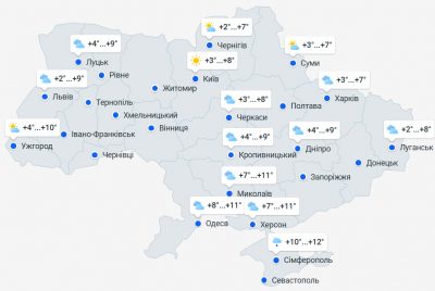 Погода підготувала нову порцію дощів: де вдарить 'мінусова' температура Погода підготувала нову порцію дощів: де вдарить 'мінусова' температура