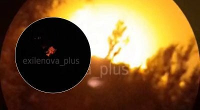 Неспокійна ніч в Росії: дрони атакували кілька об’єктів, почалася пожежа Неспокійна ніч в Росії: дрони атакували кілька об’єктів, почалася пожежа