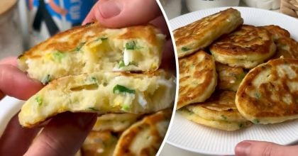 На смак як бабусині: рецепт лінивих пиріжків з яйцем і цибулею без ліпки