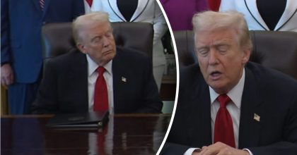 "Заснув" під час звернення: в Білому домі зробили заяву про "хворобу" Трампа