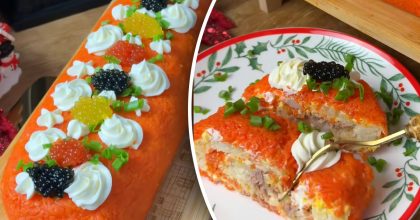 Зірка святкового столу: рецепт дуже бюджетного салату королівська Мімоза