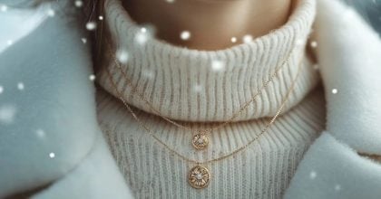 Зимовий гардероб і прикраси — як носити ювелірні вироби з теплим одягом