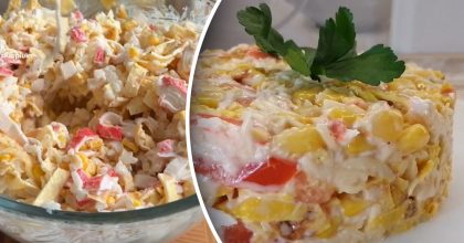 Крабовий салат на Новий рік абсолютно по-новому: рецепт з п'яти інгредієнтів