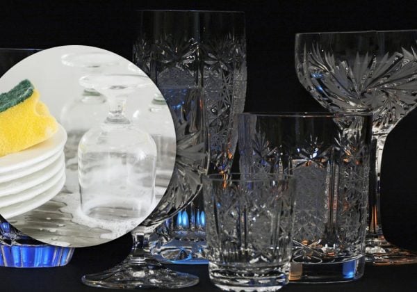 Склянки засяють за секунди: чим натерти посуд, щоб прибрати весь наліт