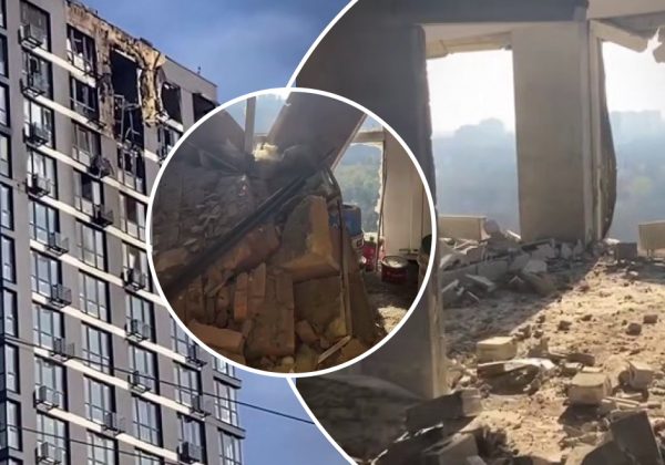 Стіни обрушилися прямо на ліжко: люди дивом вижили під час атаки на Київ