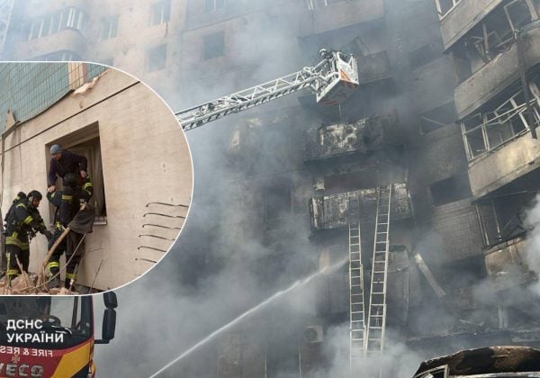 Росія вдарила ракетою Х-101 по Тернополю: зруйновано будинок з 9 по 3 поверх