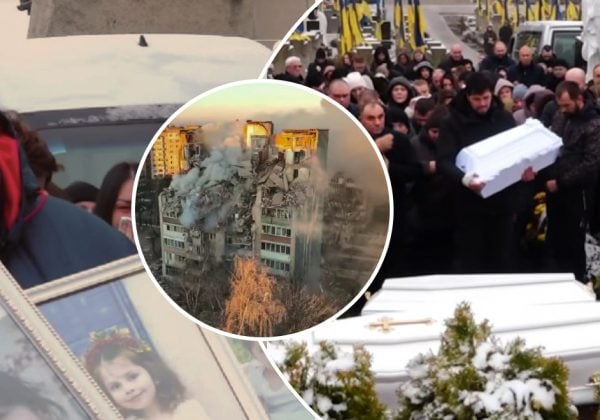Тато колише труну із загиблим синочком: Тернопіль прощається із загиблою родиною
