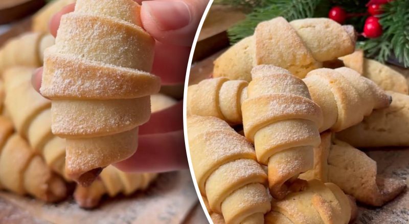 Вкусно, как у бабушки: рецепт рогаликов, которые разлетаются за мгновение