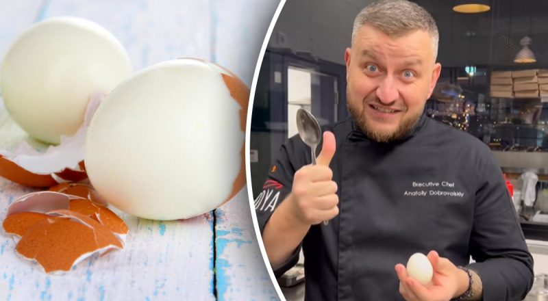 Скорлупа слетит сама: повар рассказал, как быстро почистить вареные яйца