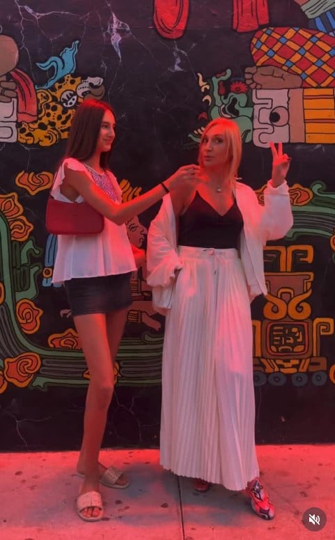 Крістіна Орбакайте та донька Клавдія