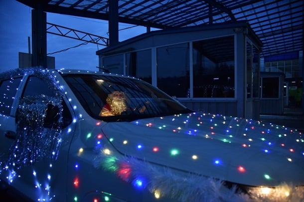 Святий Миколай прибув в Україну