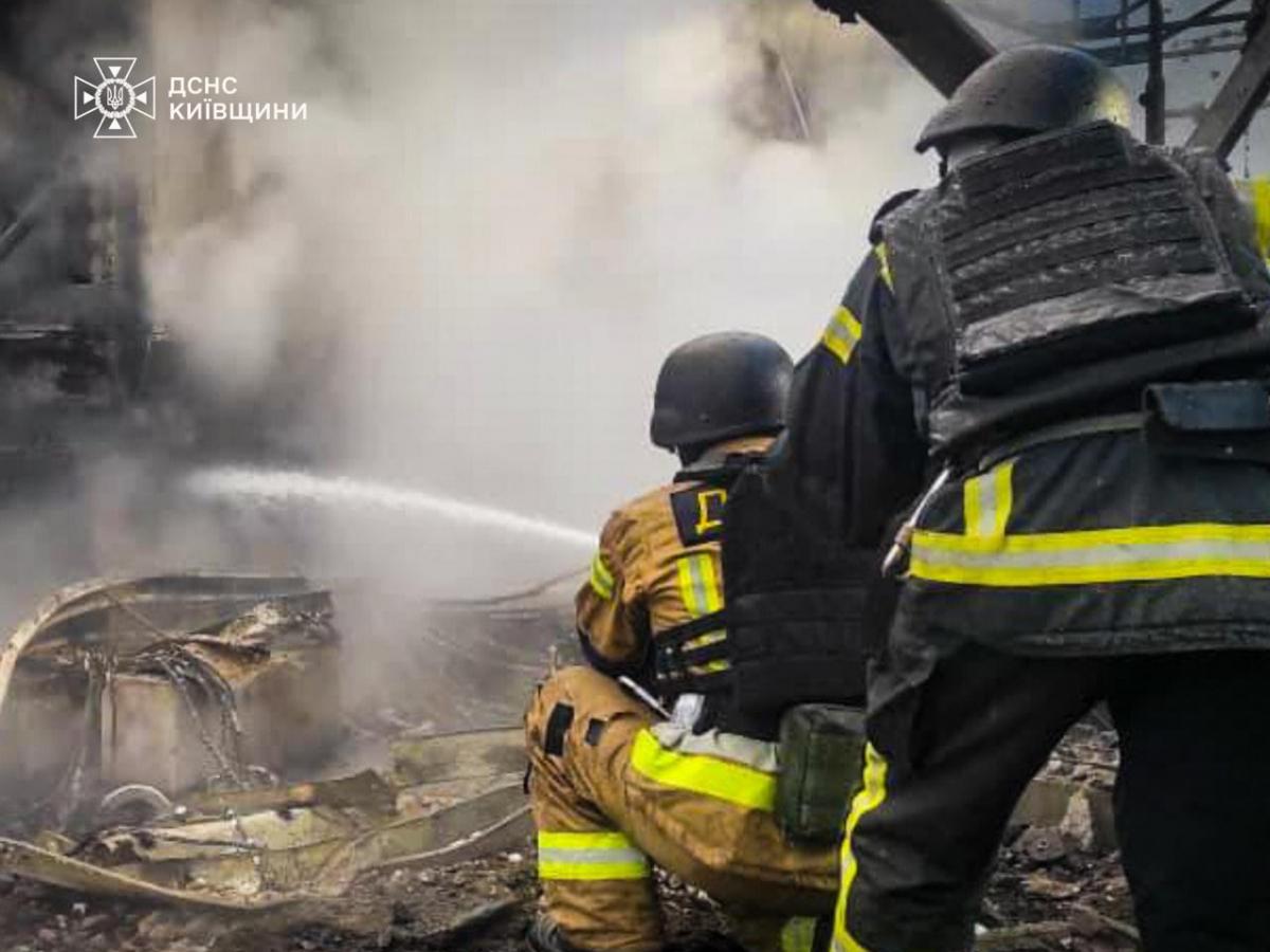 Последствия ракетной атаки 6 декабря