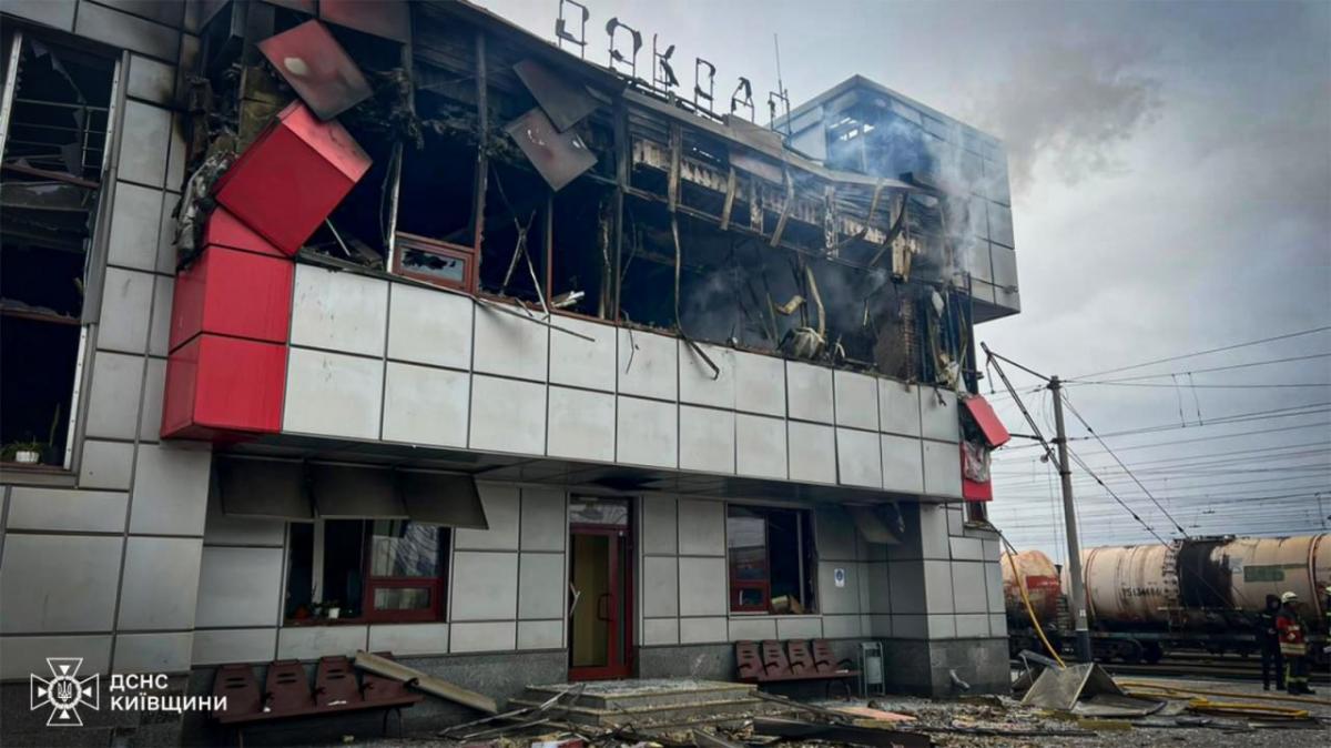 Последствия ракетной атаки 6 декабря