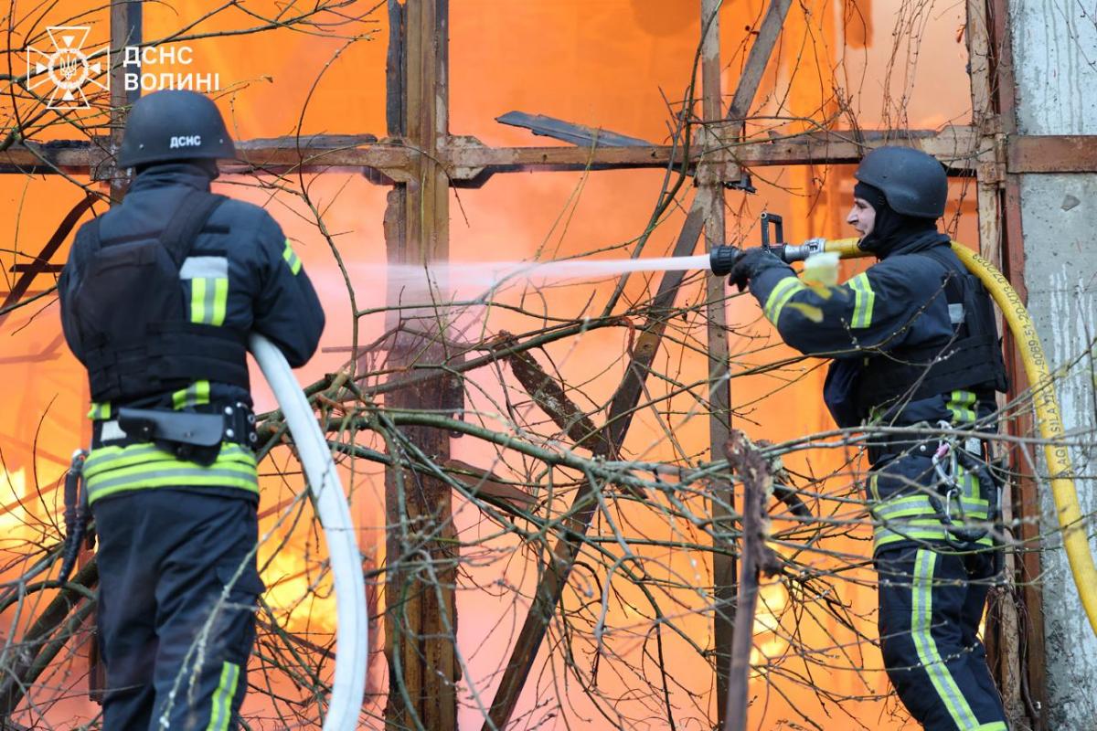 Последствия ракетной атаки 6 декабря