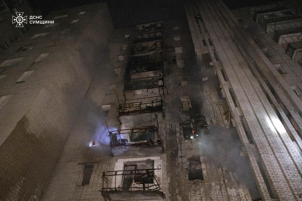 Атака на Ахтырку в ночь на 8 декабря 2025 Атака на Ахтырку в ночь на 8 декабря 2025