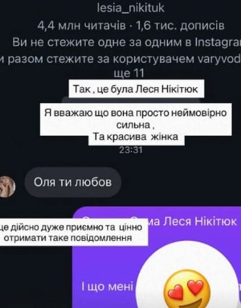 Леся Никитюк про Ольгу Дзундзу