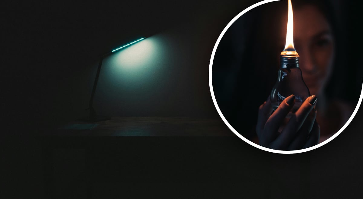 Отключение света