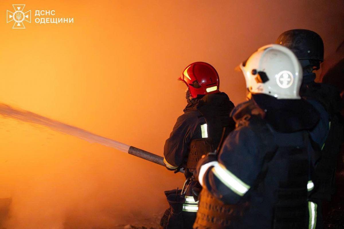 Атака на Одессу 12 декабря 2025