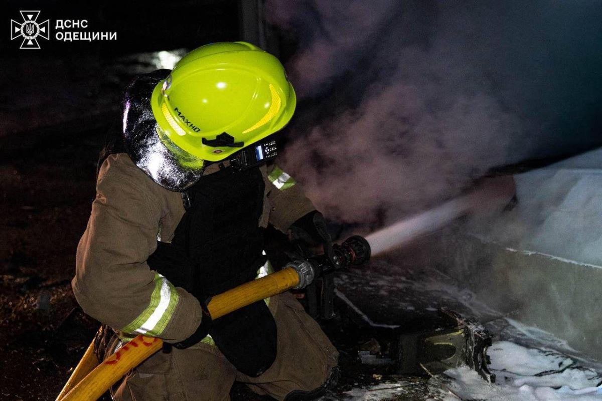 Атака на Одессу 12 декабря 2025