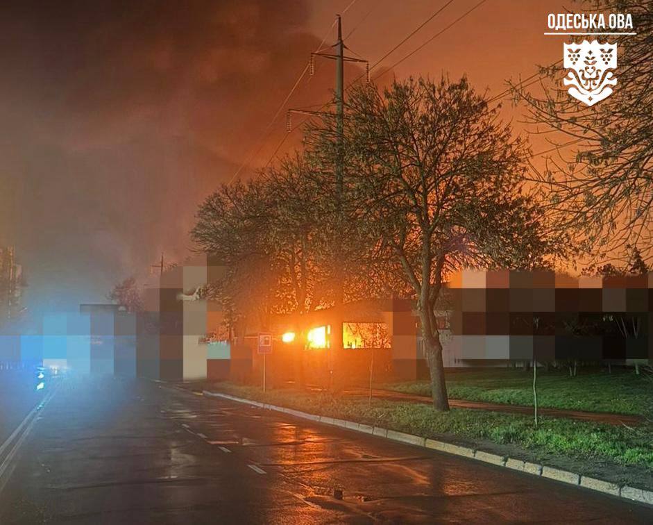 Атака на Одессу 12 декабря 2025