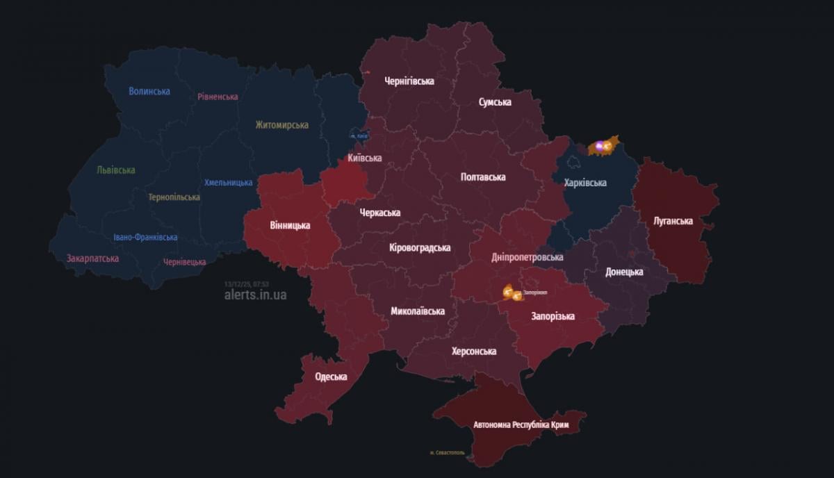Карта тревог Карта тревог