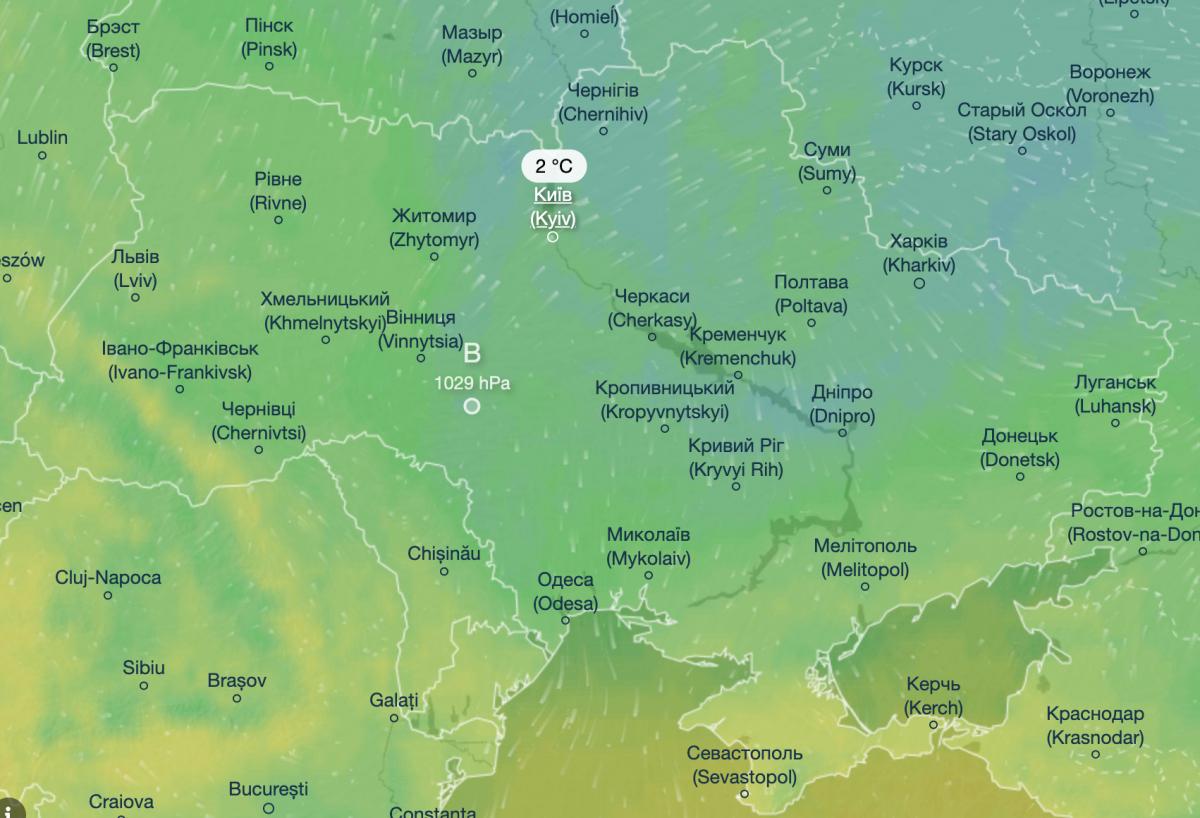 Украину скуют морозы до -8°С: названа дата резкого похолодания Украину скуют морозы до -8°С: названа дата резкого похолодания