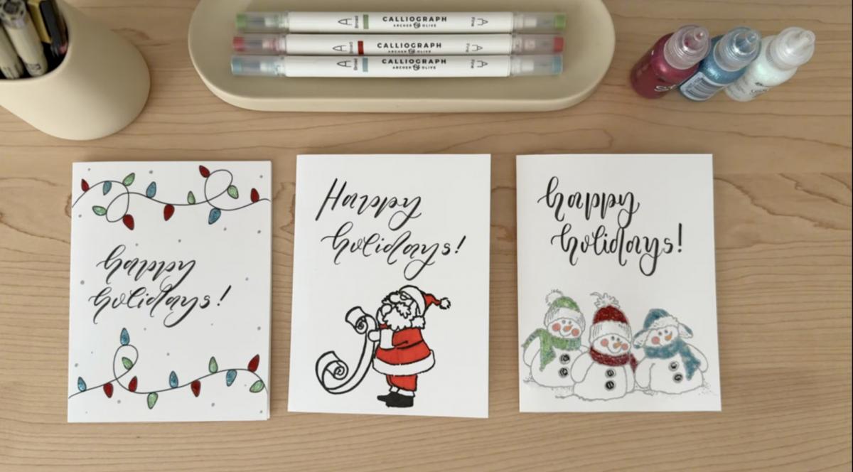 Святкові листівки своїми руками Святкові листівки своїми руками