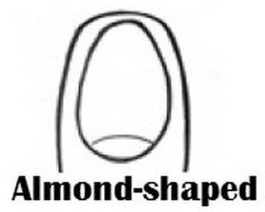 Миндалевидные ногти Миндалевидные ногти