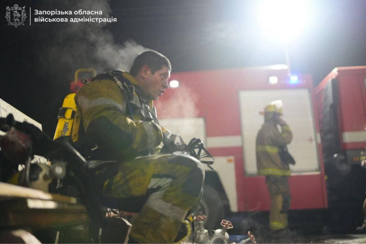 Атака на Запорожье в ночь на 16 декабря 2025 Атака на Запорожье в ночь на 16 декабря 2025