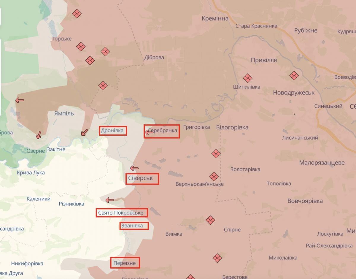 Карта deepstatemap.live