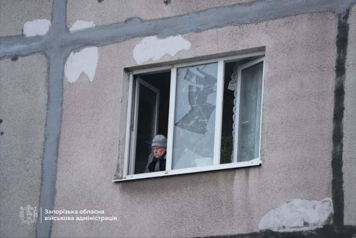 Последствия атаки РФ на Запорожье Последствия атаки РФ на Запорожье