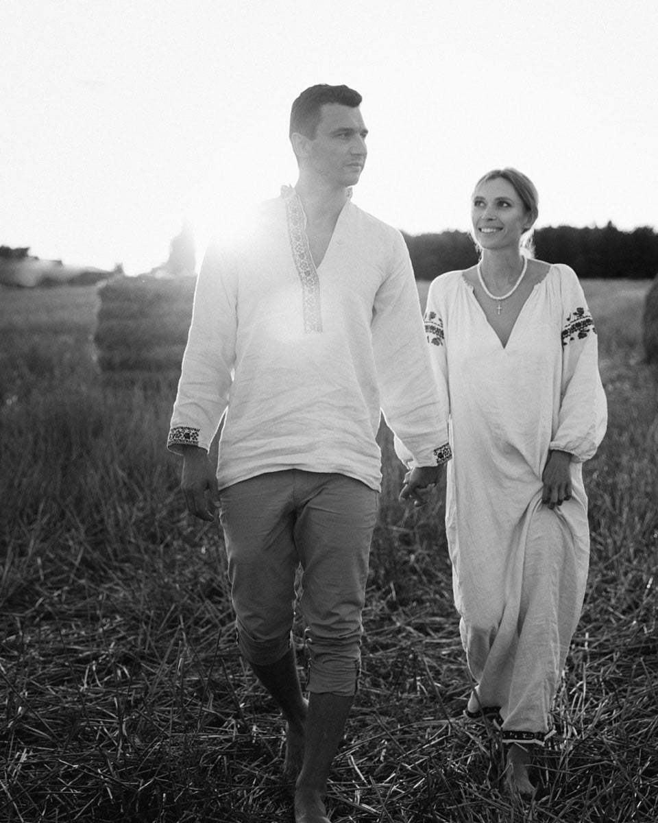 Олена Світлицька з колишнім чоловіком